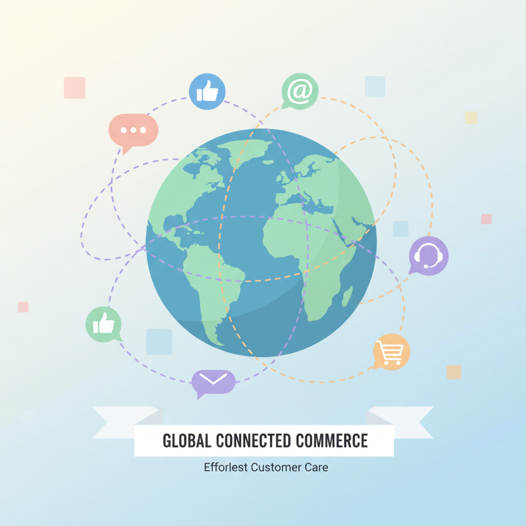 全球电商网络与多渠道在线客服系统