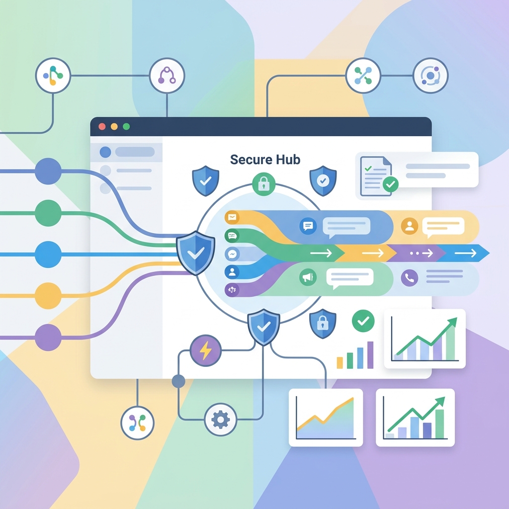 多账号消息整合与安全